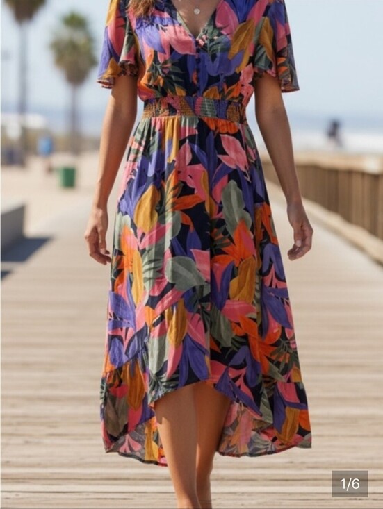 Anthropologie Dresses & Skirts - Anthropologie Abel The Label Floral Leonard Maxi Dress-Size Small
